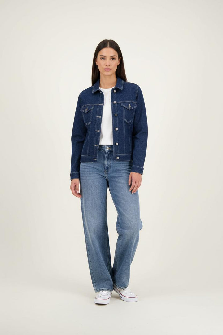 Veste en Jean Bleue - Taille XS/34 de la marque Karl Marc John | PARAD90118 - Vendu par Paradigme - Image 1
