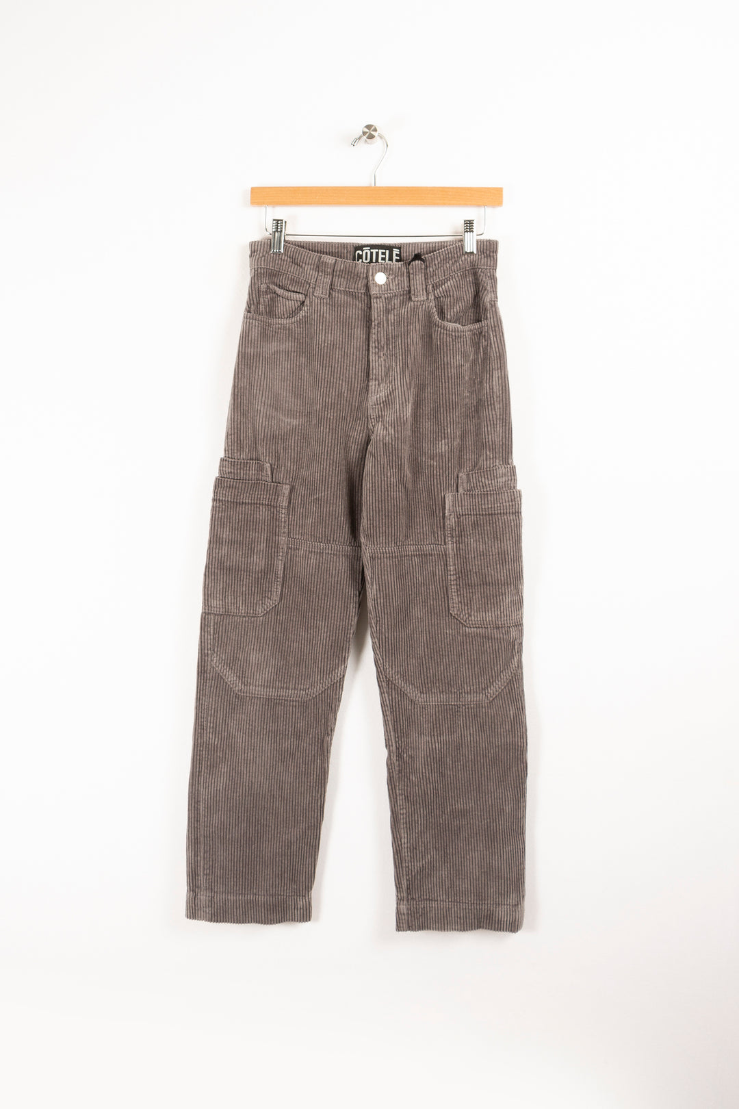 Gray cargo pants - S/36