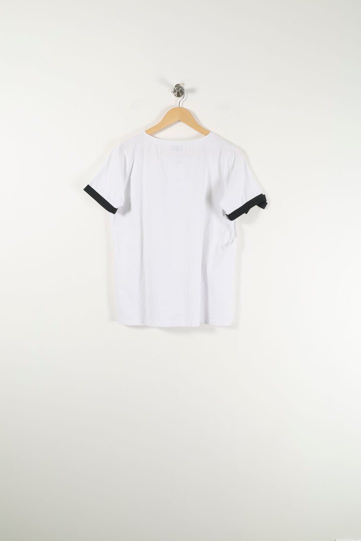 T-shirt Blanc et Noir - Taille XXL/44 de la marque Weill | PARAD90123 - Vendu par Paradigme - Image 4