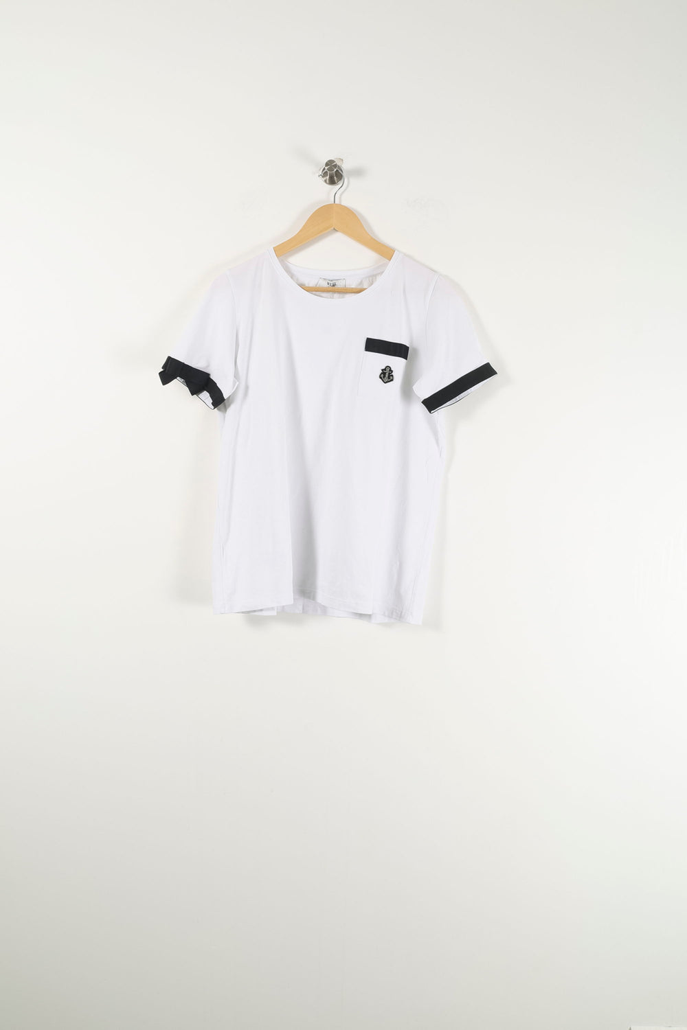 T-shirt Blanc et Noir - Taille XXL/44 de la marque Weill | PARAD90123 - Vendu par Paradigme - Image 2