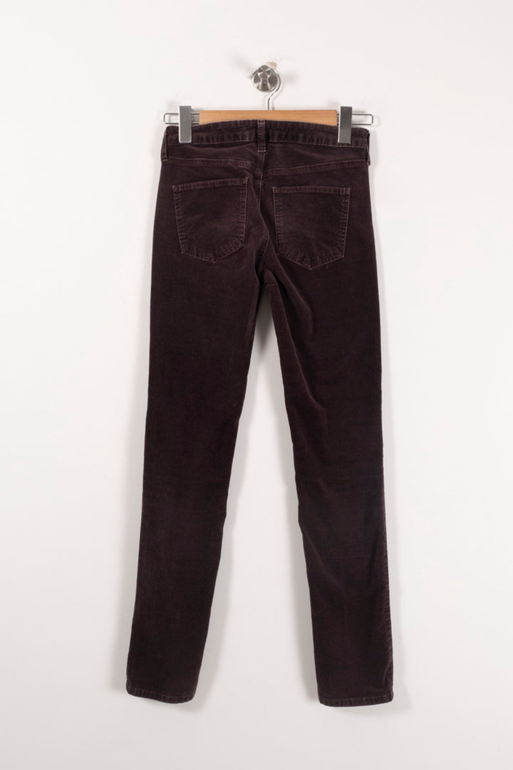 Pantalon Violet - Taille XS/34 de la marque Comptoir des Cotonniers | PARAD90128 - Vendu par Paradigme - Image 4