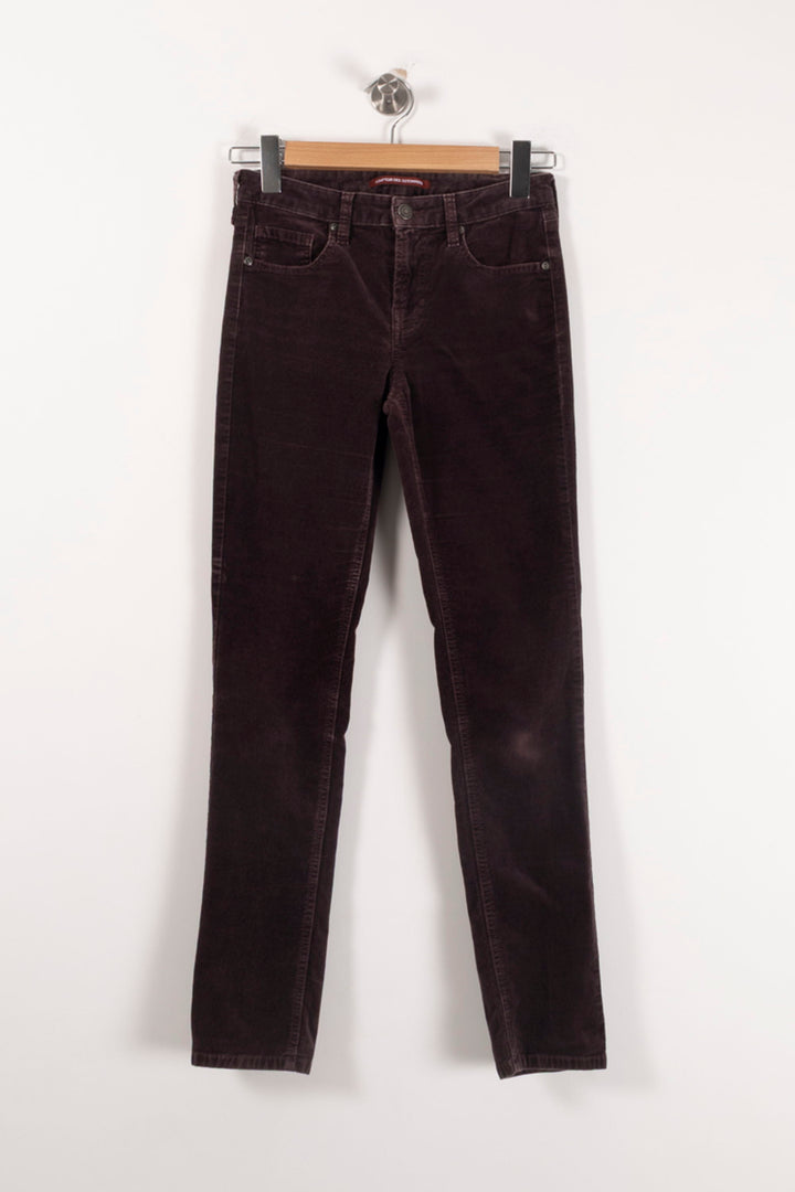 Pantalon Violet - Taille XS/34 de la marque Comptoir des Cotonniers | PARAD90128 - Vendu par Paradigme - Image 2