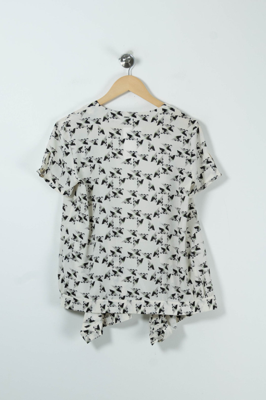Blouse Blanche et Noire - Taille M/38 de la marque IKKS | PARAD90144 - Vendu par Paradigme - Image 4