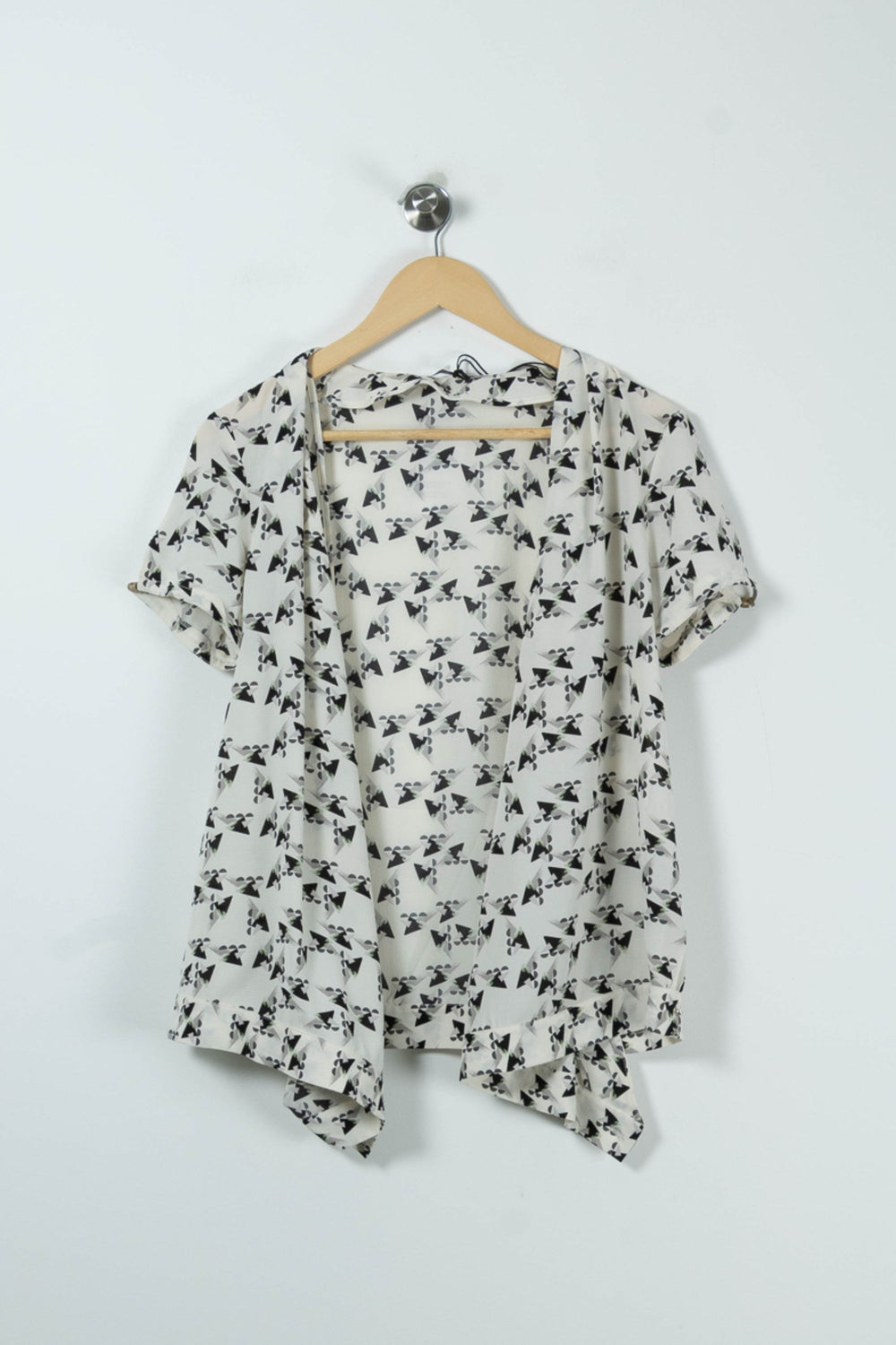 Blouse Blanche et Noire - Taille M/38 de la marque IKKS | PARAD90144 - Vendu par Paradigme - Image 2