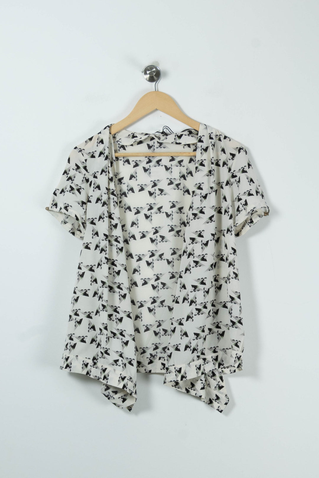Blouse Blanche et Noire - Taille M/38 de la marque IKKS | PARAD90144 - Vendu par Paradigme - Image 2