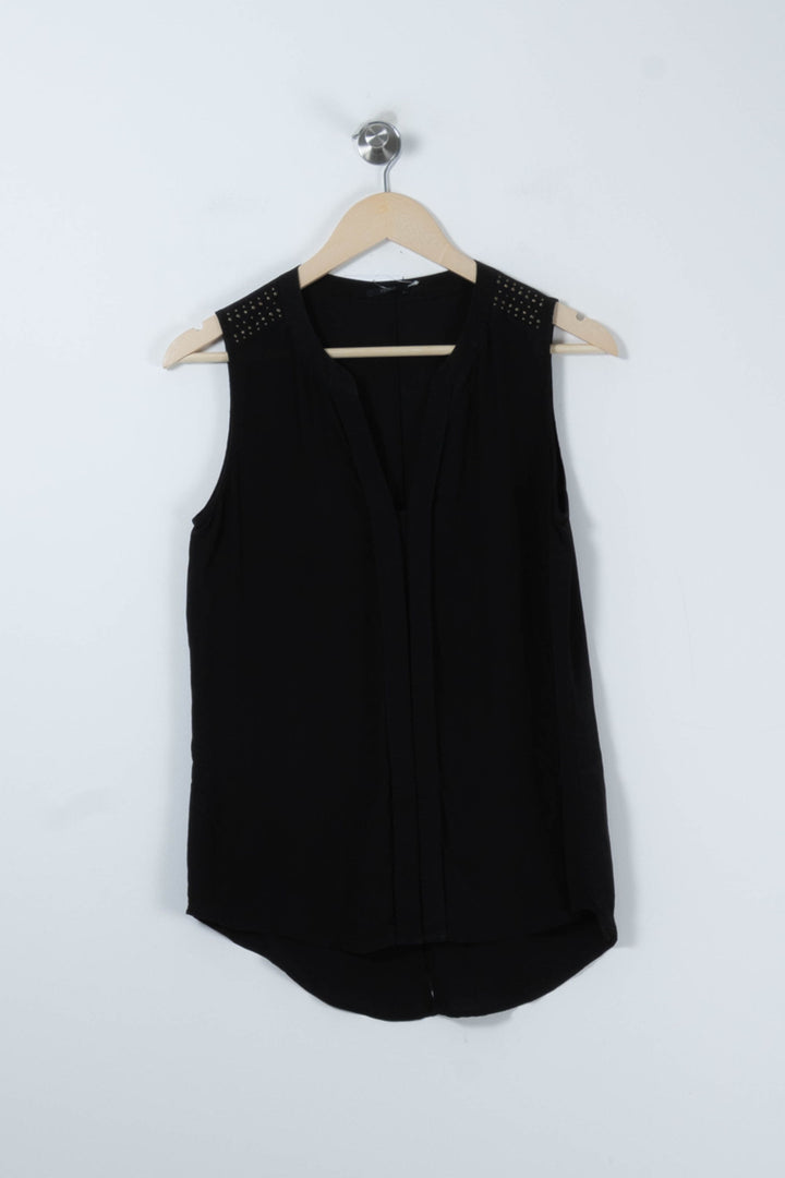 Débardeur Noir - Taille M/38 de la marque IKKS | PARAD90159 - Vendu par Paradigme - Image 2