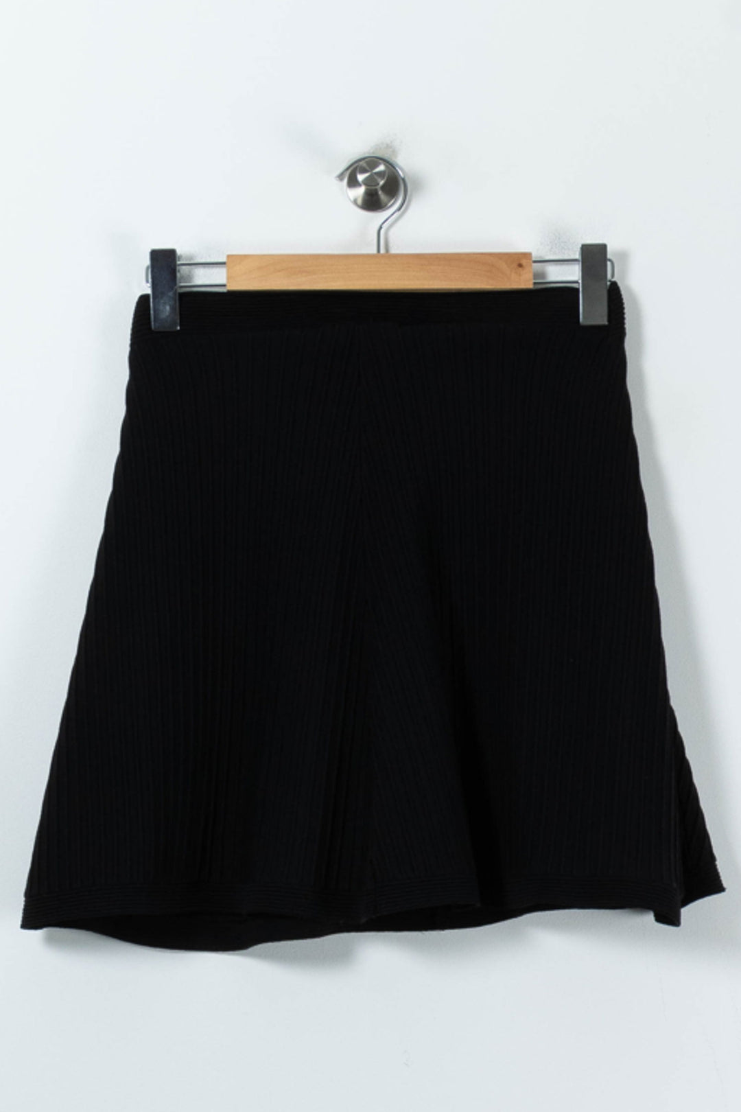 Jupe Évasée Noire - Taille S/36 de la marque Sandro | PARAD90161 - Vendu par Paradigme - Image 4