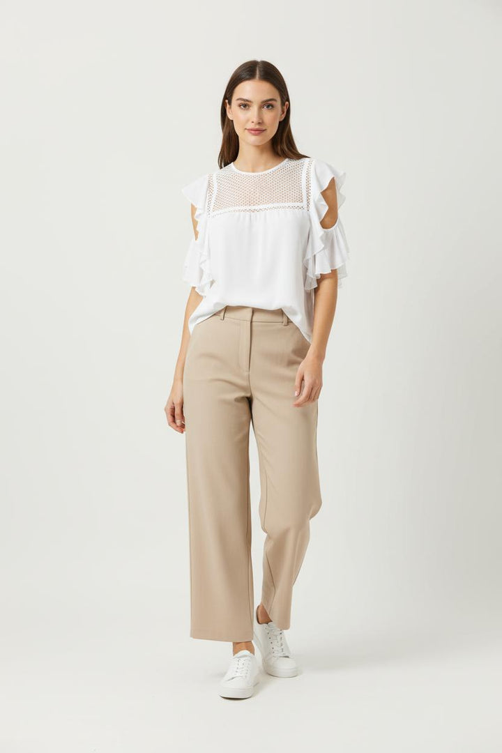 Blouse Blanche - Taille M/38 de la marque Claudie Pierlot | PARAD90169 - Vendu par Paradigme - Image 1