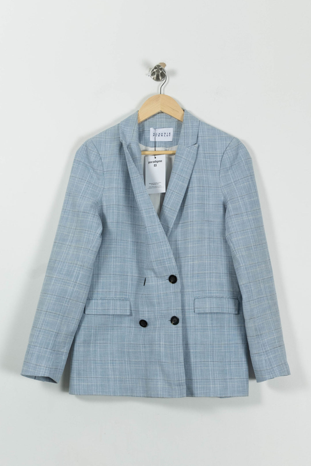 Veston Bleu - Taille M/38 de la marque Claudie Pierlot | PARAD90172 - Vendu par Paradigme - Image 2