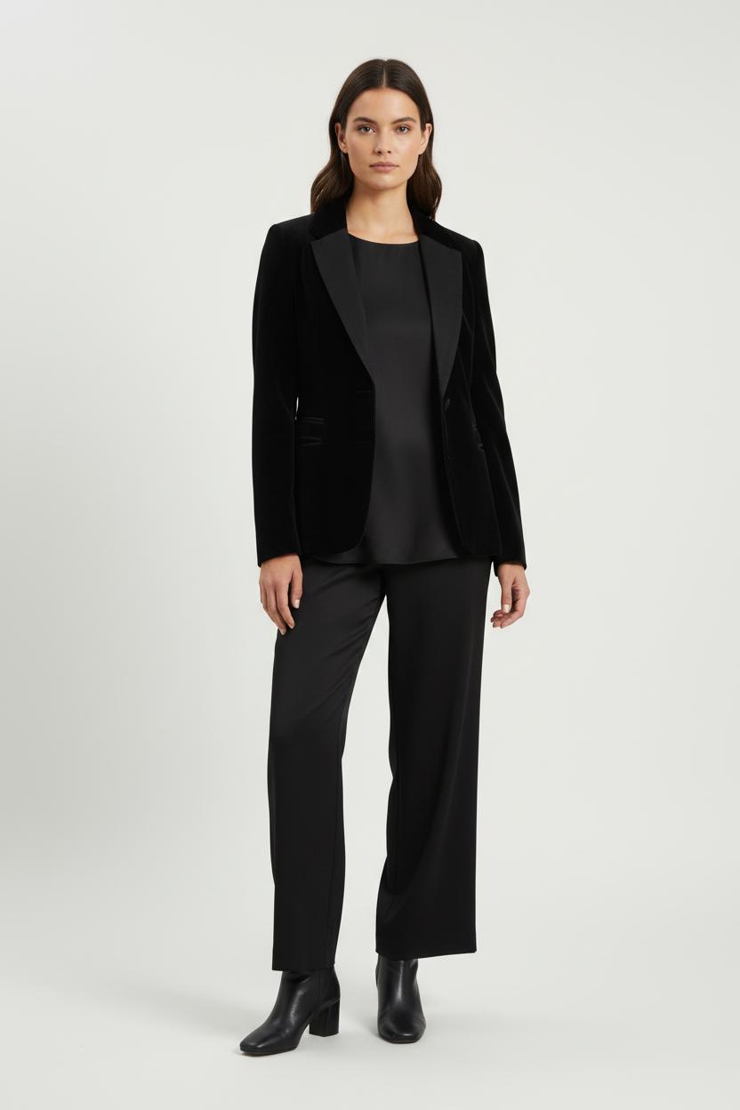 Veste Noire - Taille M/38 de la marque Claudie Pierlot | PARAD90176 - Vendu par Paradigme - Image 1