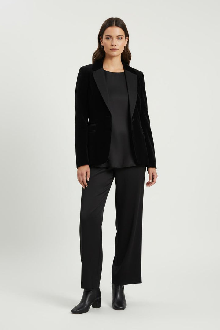 Veste Noire - Taille M/38 de la marque Claudie Pierlot | PARAD90176 - Vendu par Paradigme - Image 1