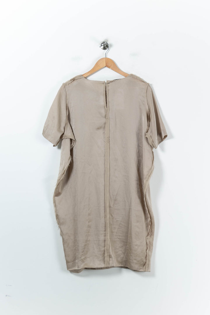 Robe Droite Beige - Taille S/36 de la marque Acne Studios | PARAD90203 - Vendu par Paradigme - Image 4