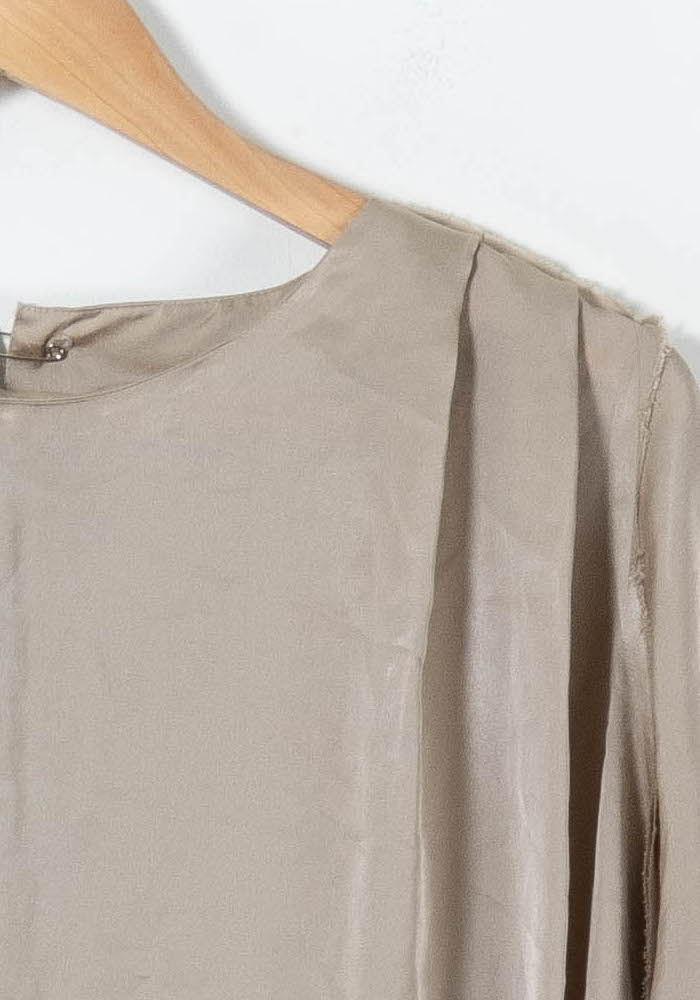 Robe Droite Beige - Taille S/36 de la marque Acne Studios | PARAD90203 - Vendu par Paradigme - Image 3