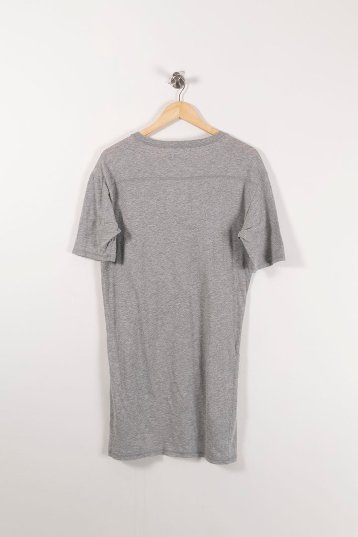 Robe T-shirt Grise - Taille S/36 de la marque Acne Studios | PARAD90204 - Vendu par Paradigme - Image 4