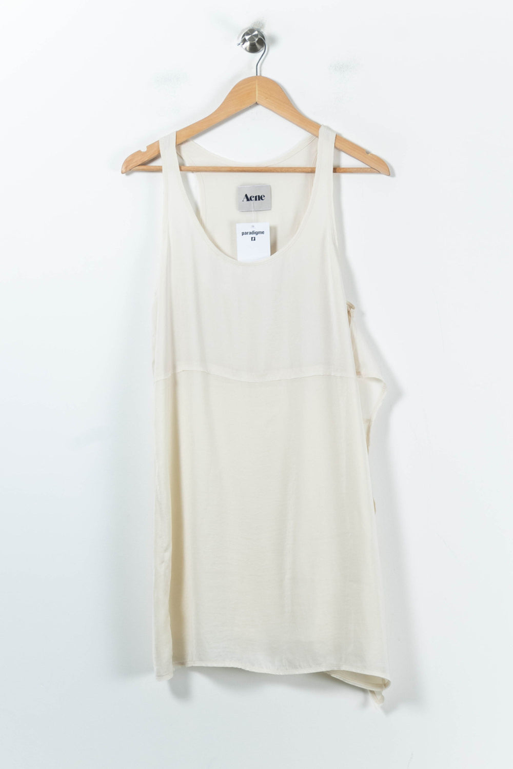 Robe Débardeuse Blanche - Taille M/38 de la marque Acne Studios | PARAD90205 - Vendu par Paradigme - Image 2