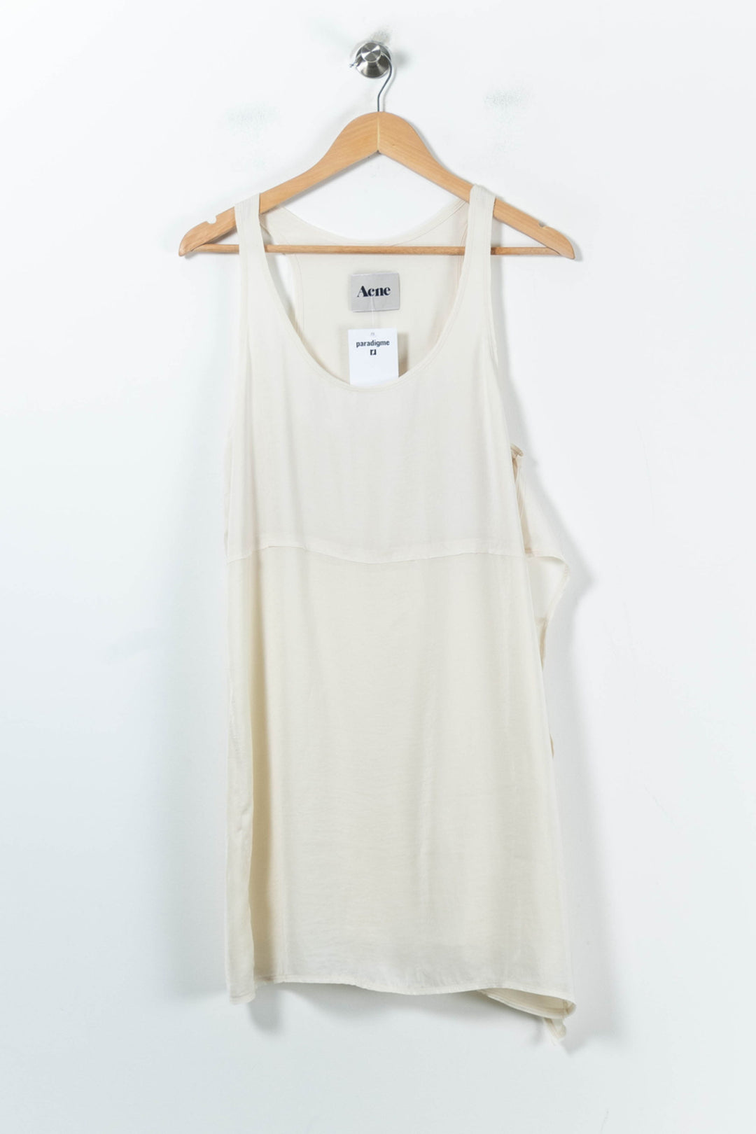 Robe Débardeuse Blanche - Taille M/38 de la marque Acne Studios | PARAD90205 - Vendu par Paradigme - Image 2