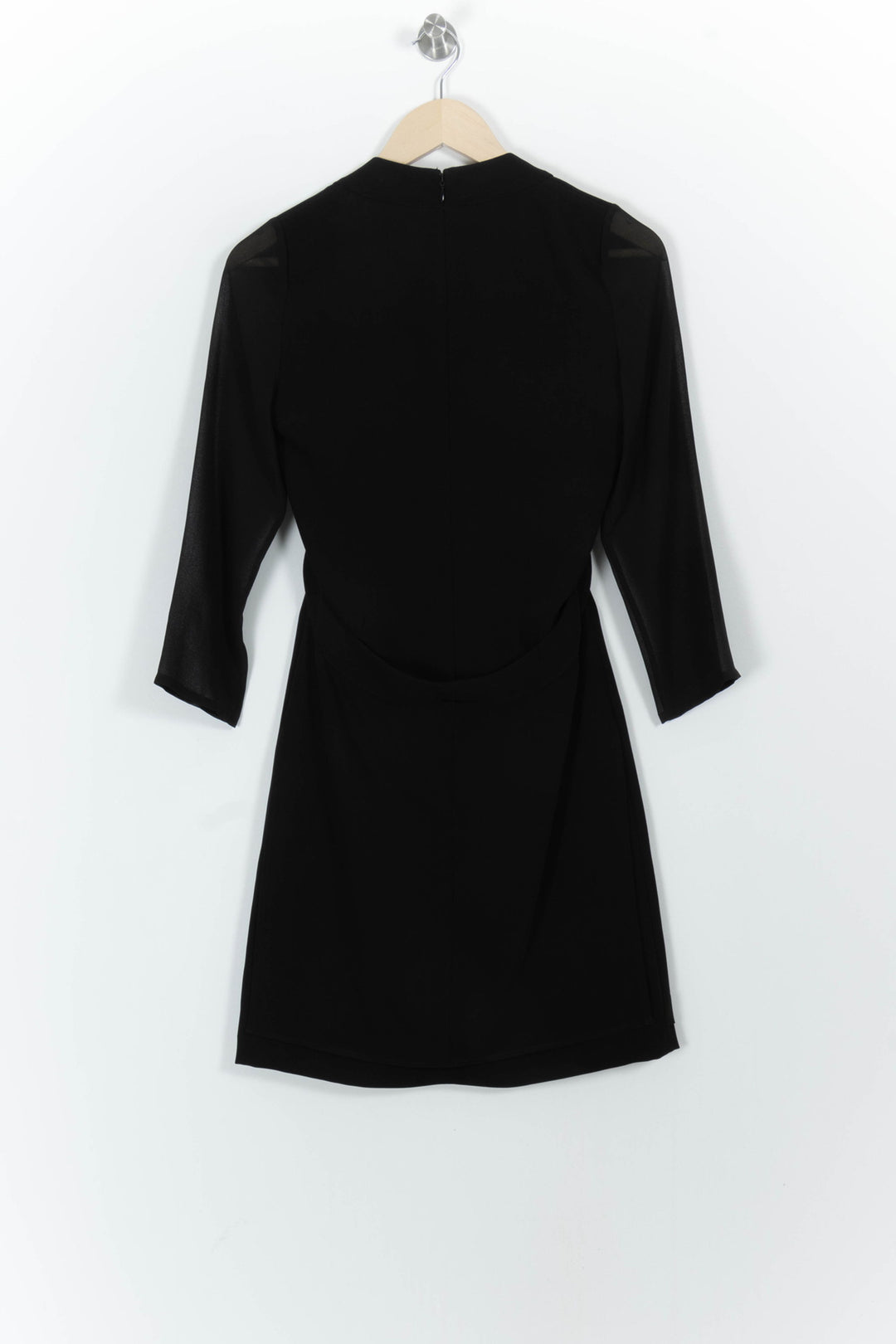 Robe Manches Longues Noire - Taille XS/34 de la marque The Kooples | PARAD90208 - Vendu par Paradigme - Image 4