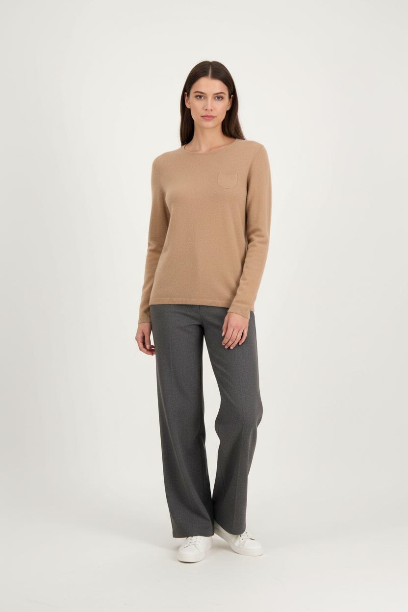 Pull Beige - Taille S/36 de la marque Claudie Pierlot | PARAD90211 - Vendu par Paradigme - Image 1