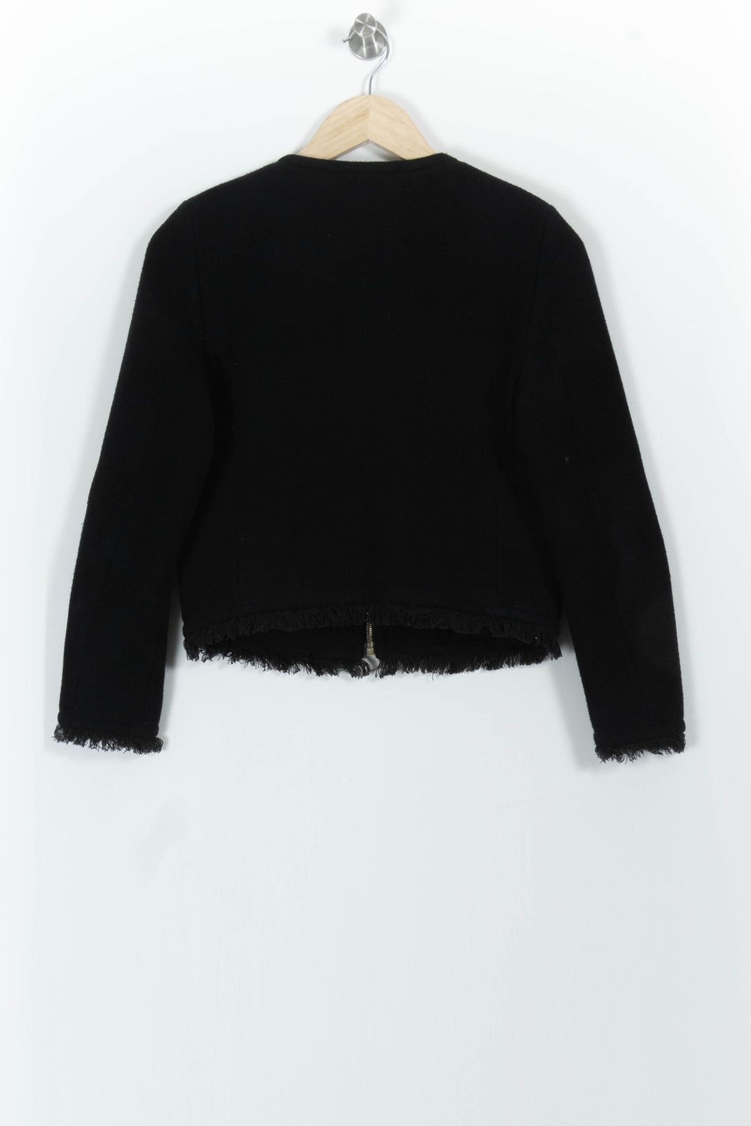 Veste Noire - Taille S/36 de la marque Claudie Pierlot | PARAD90215 - Vendu par Paradigme - Image 4