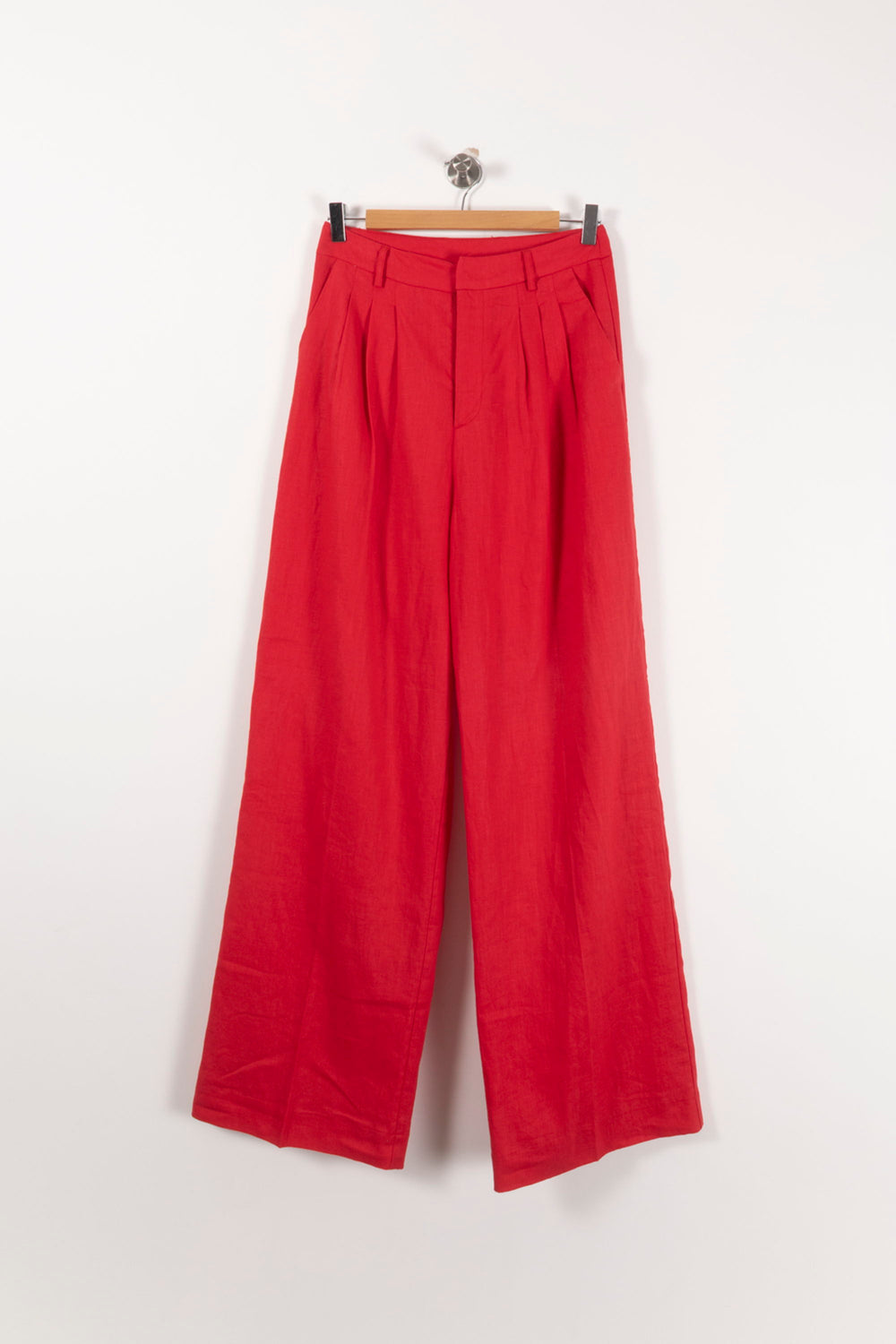 Pantalon Large Rouge - Taille S/36 de la marque Grace & Mila | PARAD90217 - Vendu par Paradigme - Image 2