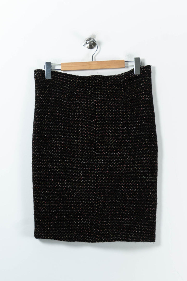 Jupe Droite Noire - Taille L/40 de la marque Rodier | PARAD90218 - Vendu par Paradigme - Image 4
