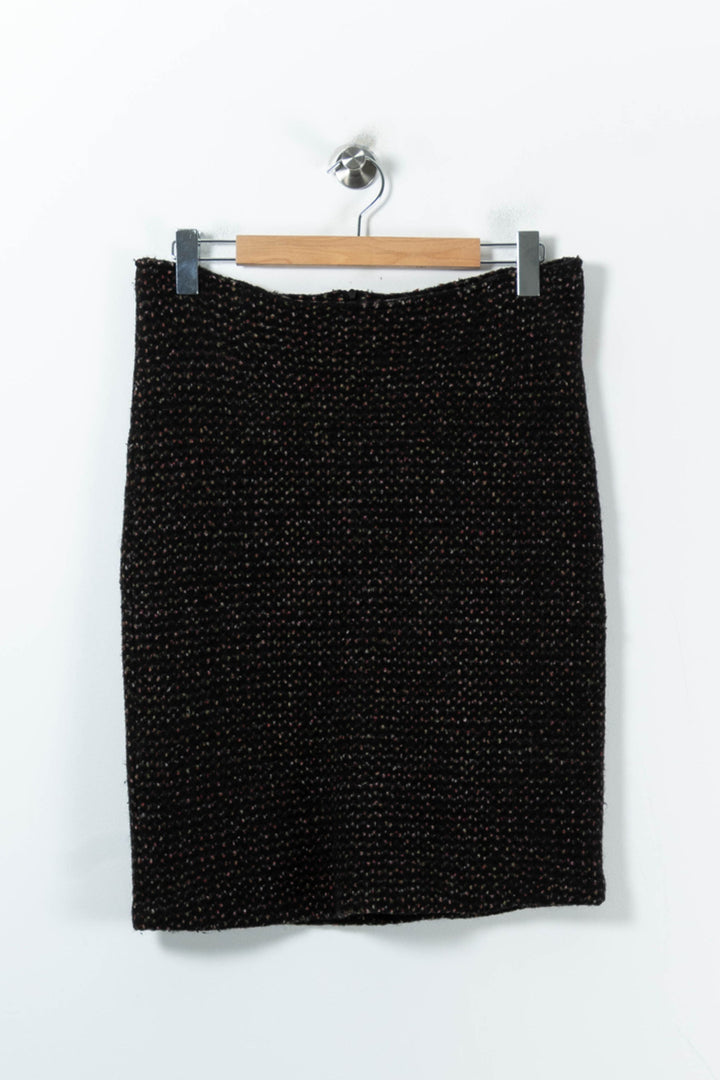 Jupe Droite Noire - Taille L/40 de la marque Rodier | PARAD90218 - Vendu par Paradigme - Image 2