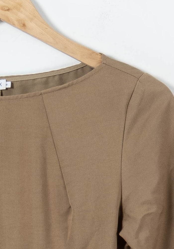 Robe Ceinturée Beige - Taille XS/34 de la marque Filippa K | PARAD90222 - Vendu par Paradigme - Image 3