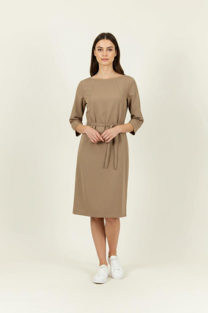 Robe Ceinturée Beige - Taille XS/34 de la marque Filippa K | PARAD90222 - Vendu par Paradigme - Image 1
