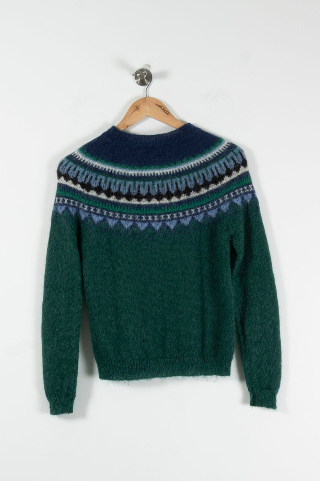 Pull Vert et Bleu - Taille S/36 de la marque Weill | PARAD90224 - Vendu par Paradigme - Image 4