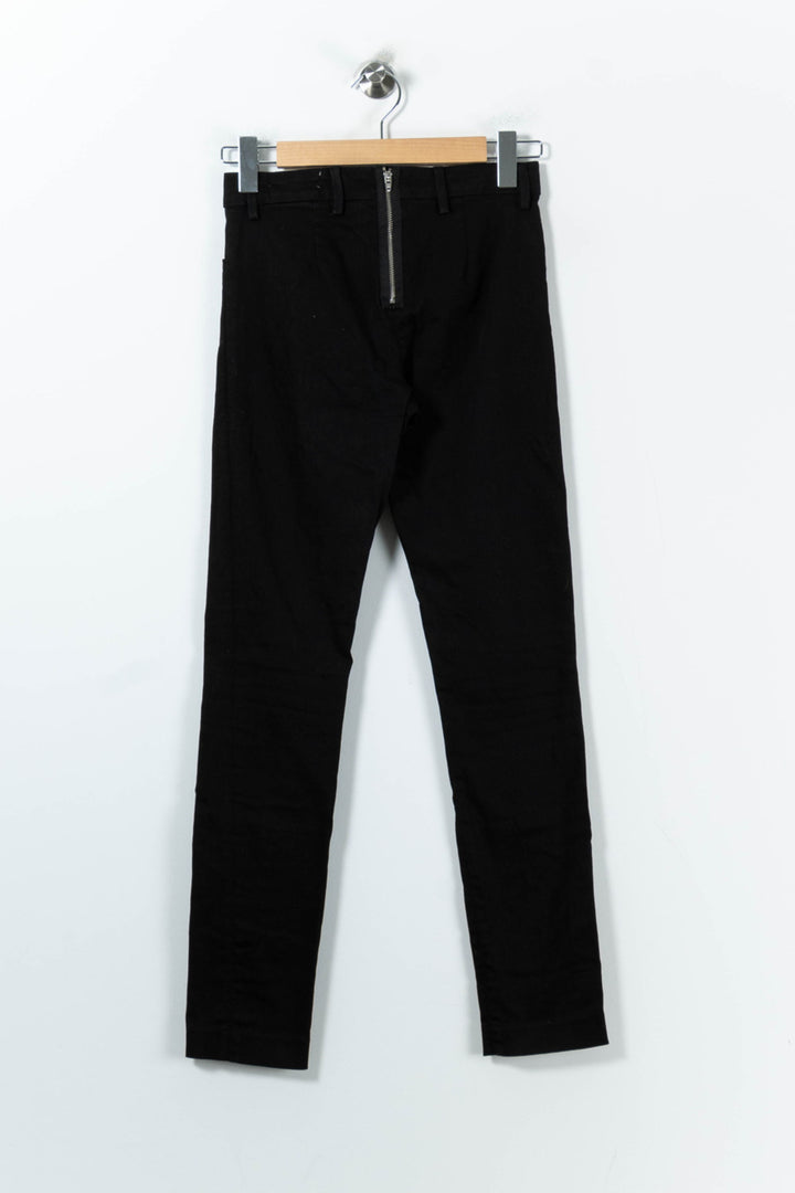 Jean Slim Noir - Taille S/36 de la marque Acne Studios | PARAD90225 - Vendu par Paradigme - Image 4