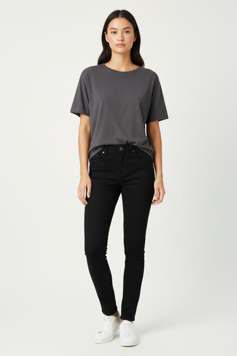 Jean Slim Noir - Taille S/36 de la marque Acne Studios | PARAD90225 - Vendu par Paradigme - Image 1