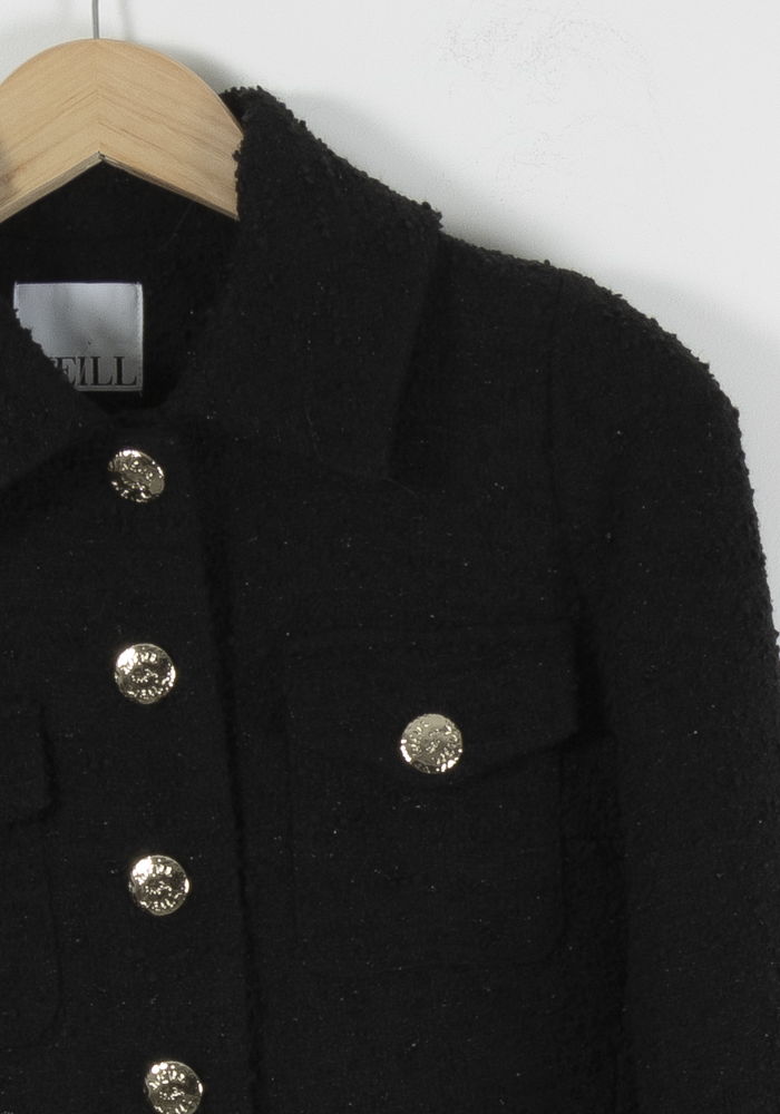 Manteau Court Noir - Taille XS/34 de la marque Weill | PARAD90227 - Vendu par Paradigme - Image 3