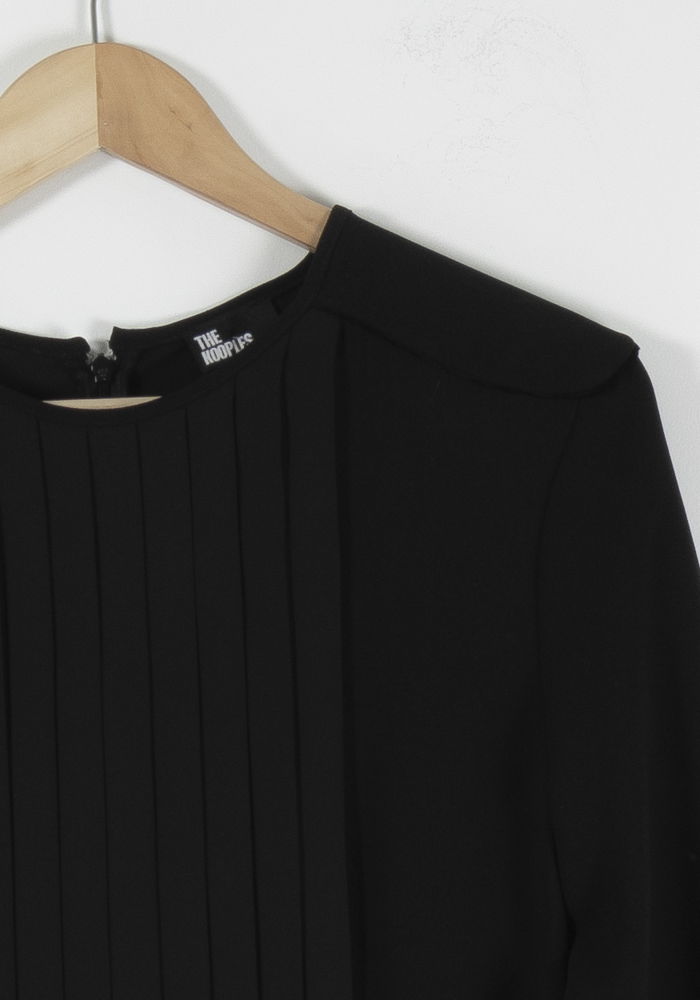Robe Midi Noire - Taille M/38 de la marque The Kooples | PARAD90231 - Vendu par Paradigme - Image 3