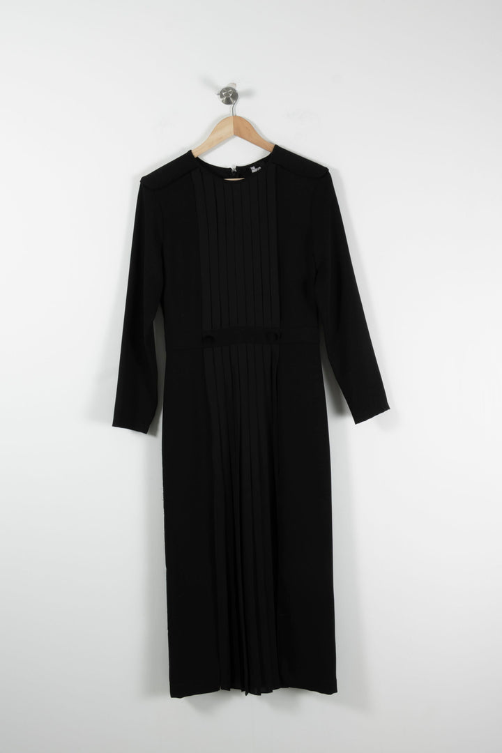 Robe Midi Noire - Taille M/38 de la marque The Kooples | PARAD90231 - Vendu par Paradigme - Image 2