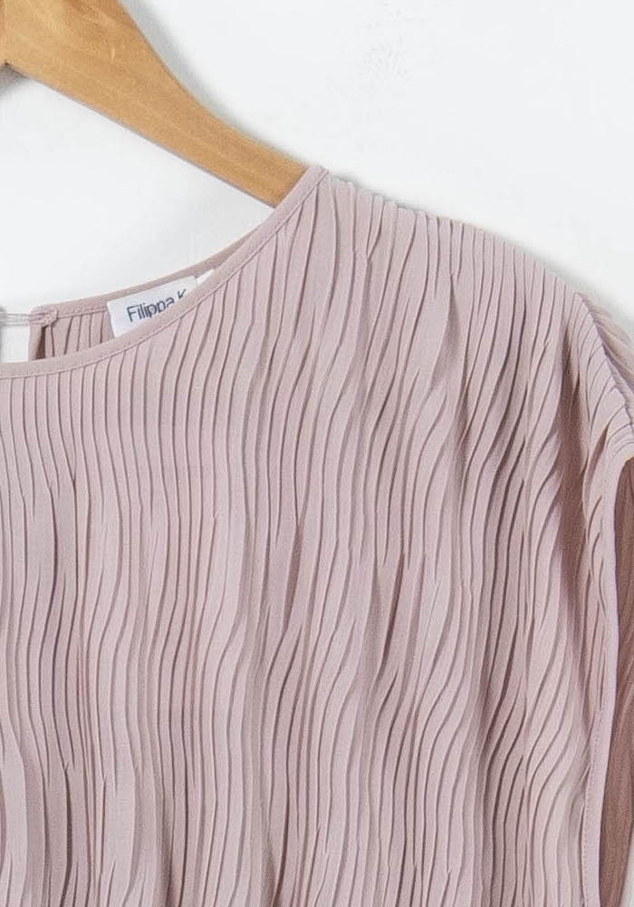 Robe Plissée Rose - Taille XS/34 de la marque Filippa K | PARAD90241 - Vendu par Paradigme - Image 3