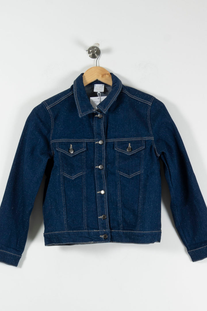 Veste en Jean Bleue - Taille XS/34 de la marque Karl Marc John | PARAD90255 - Vendu par Paradigme - Image 2