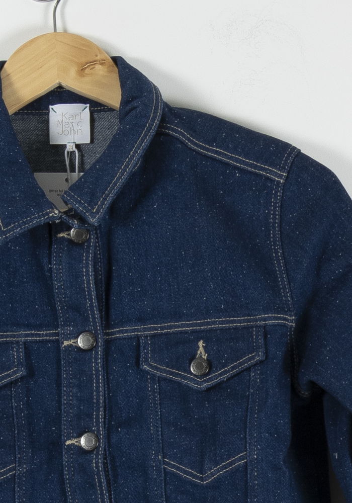 Veste en Jean Bleue - Taille XS/34 de la marque Karl Marc John | PARAD90256 - Vendu par Paradigme - Image 3