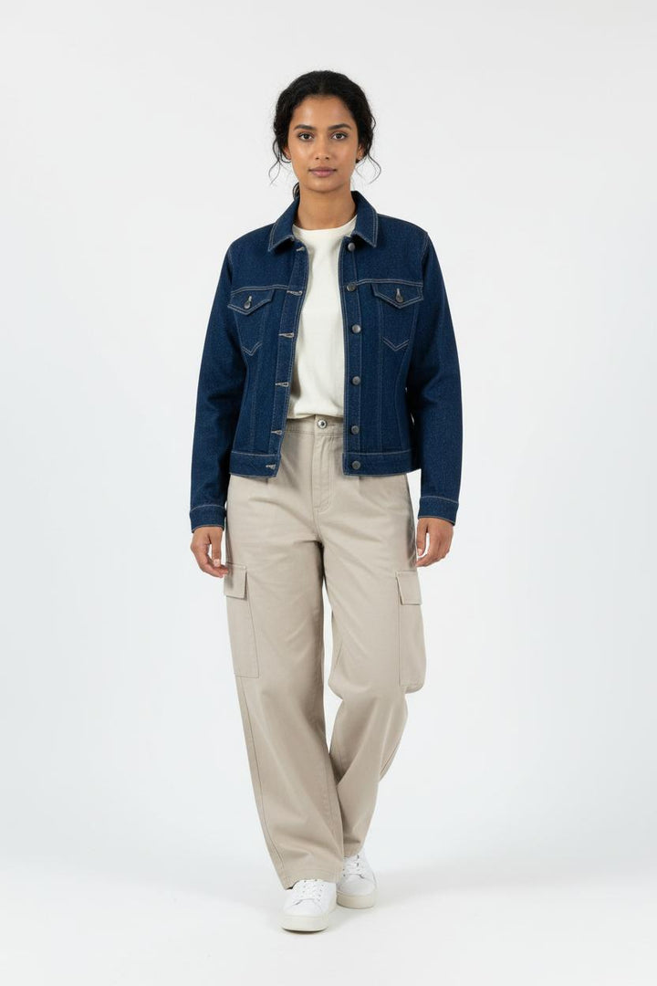 Veste en Jean Bleue - Taille XS/34 de la marque Karl Marc John | PARAD90256 - Vendu par Paradigme - Image 1