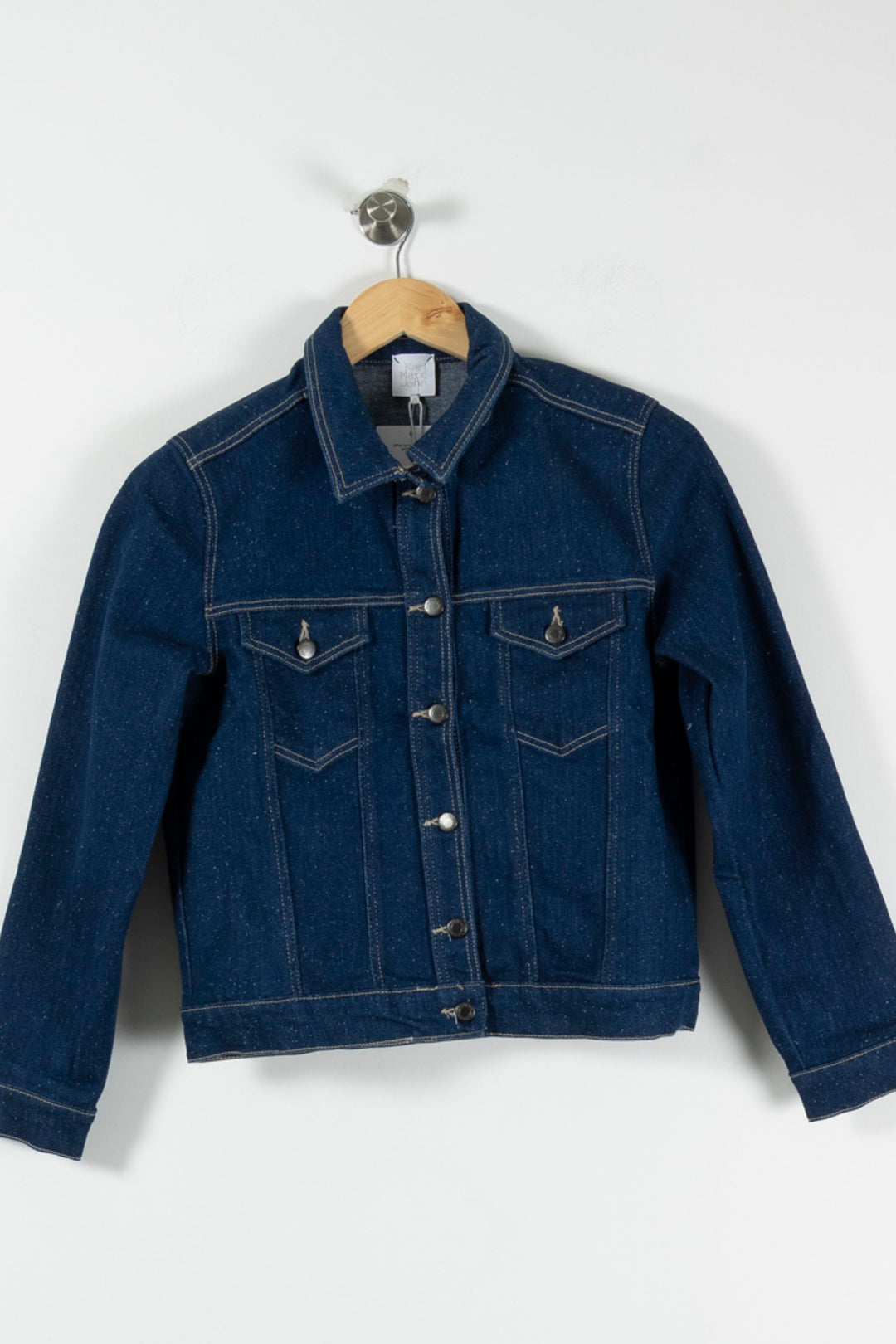 Veste en Jean Bleue - Taille XS/34 de la marque Karl Marc John | PARAD90257 - Vendu par Paradigme - Image 2
