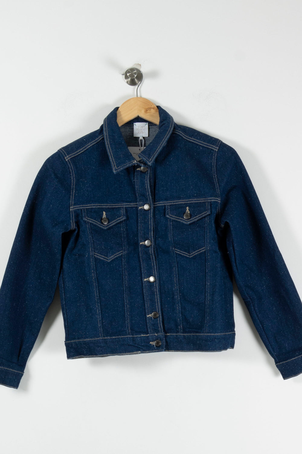 Veste en Jean Bleue - Taille XS/34 de la marque Karl Marc John | PARAD90258 - Vendu par Paradigme - Image 2