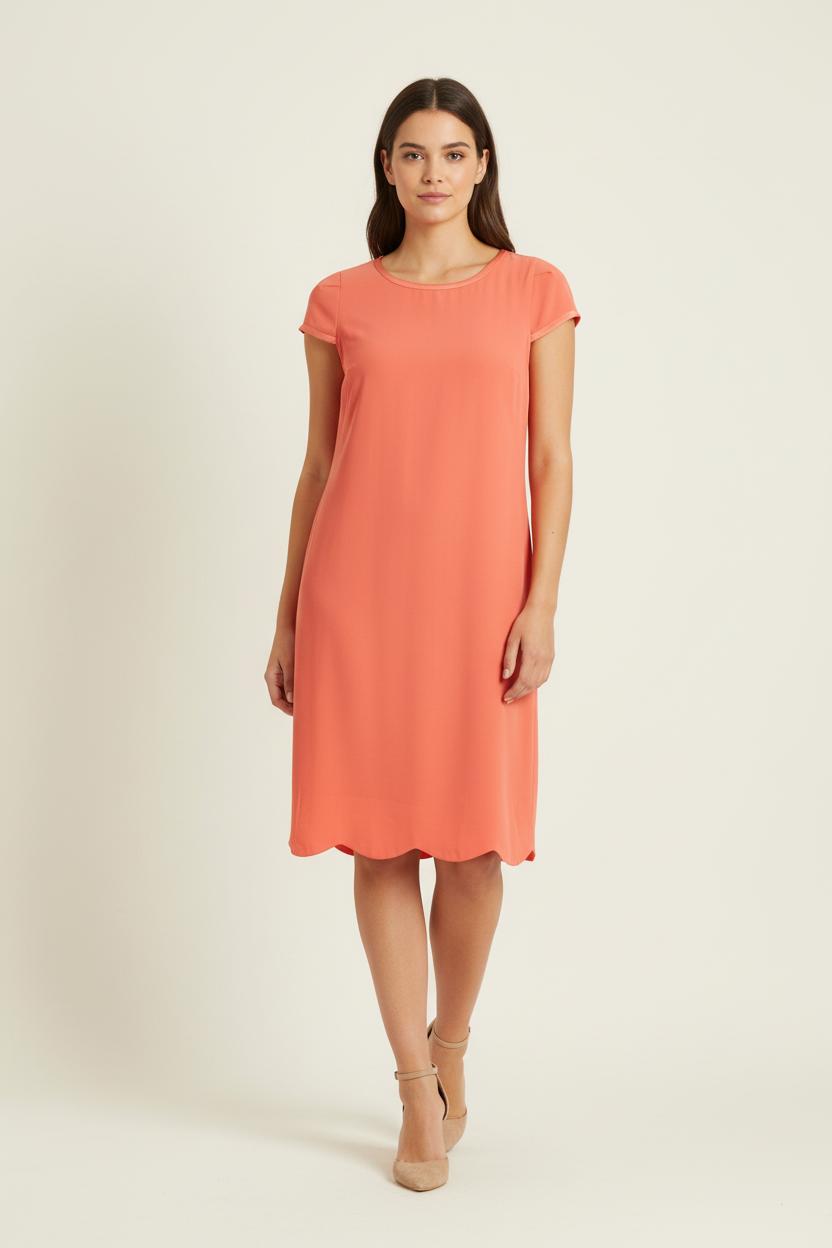 Robe Droite Rose - Taille S/36 de la marque Claudie Pierlot | PARAD90261 - Vendu par Paradigme - Image 1