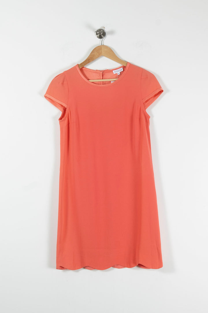 Robe Droite Rose - Taille S/36 de la marque Claudie Pierlot | PARAD90261 - Vendu par Paradigme - Image 2