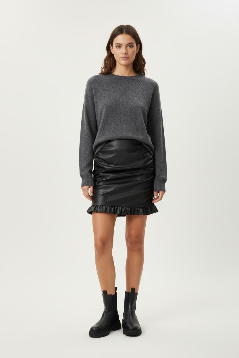 Jupe Courte Noire - Taille M/38 de la marque Karl Marc John | PARAD90266 - Vendu par Paradigme - Image 1