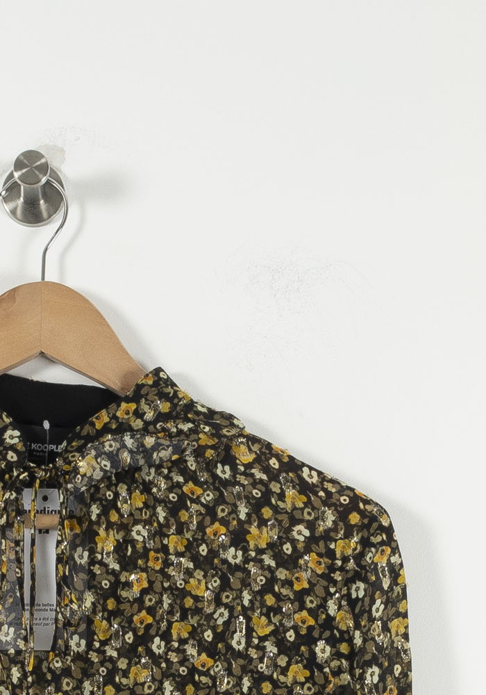 Blouse Noire et Jaune - Taille XS/34 de la marque The Kooples | PARAD90274 - Vendu par Paradigme - Image 3