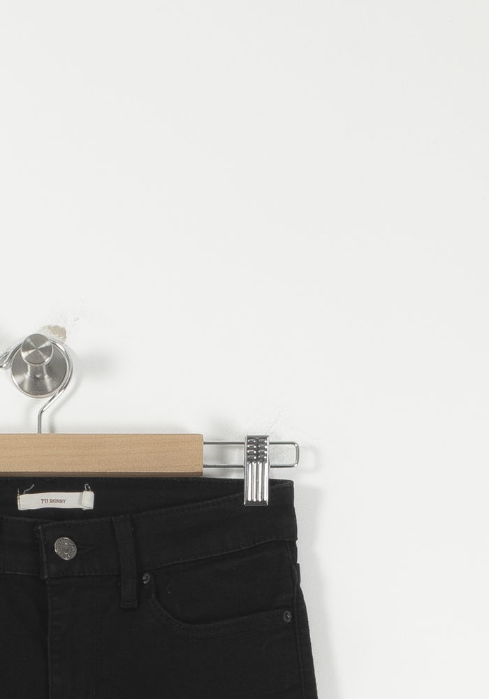 Jean Skinny Noir - Taille XS/34 de la marque Levi's | PARAD90276 - Vendu par Paradigme - Image 3