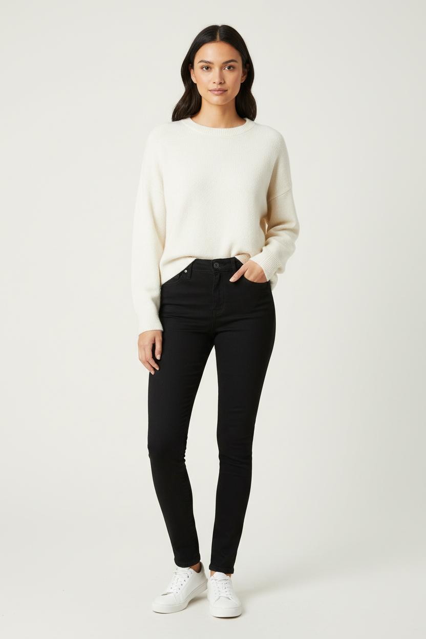 Jean Skinny Noir - Taille XS/34 de la marque Levi's | PARAD90276 - Vendu par Paradigme - Image 1
