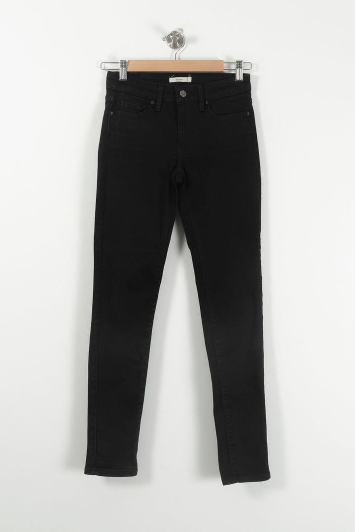 Jean Skinny Noir - Taille XS/34 de la marque Levi's | PARAD90276 - Vendu par Paradigme - Image 2