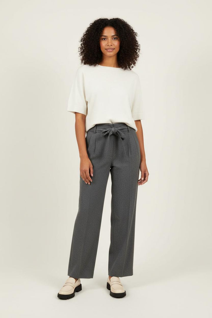 Pantalon Large Gris - Taille XS/34 de la marque ba&sh | PARAD90277 - Vendu par Paradigme - Image 1