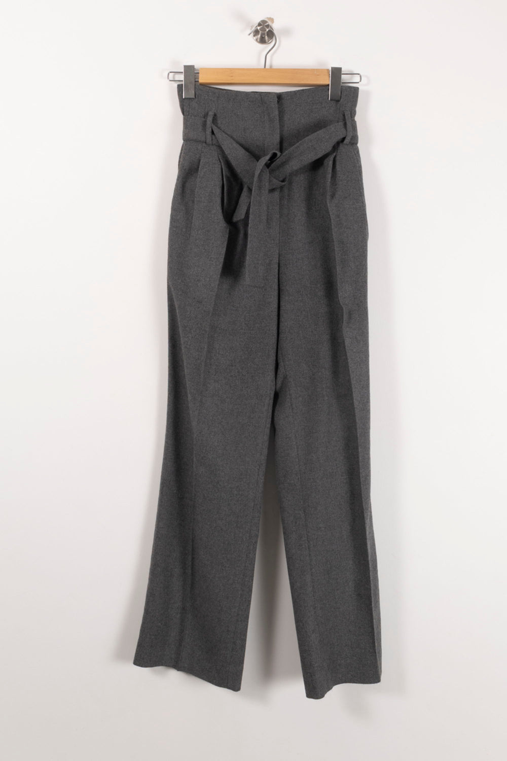 Pantalon Large Gris - Taille XS/34 de la marque ba&sh | PARAD90277 - Vendu par Paradigme - Image 2