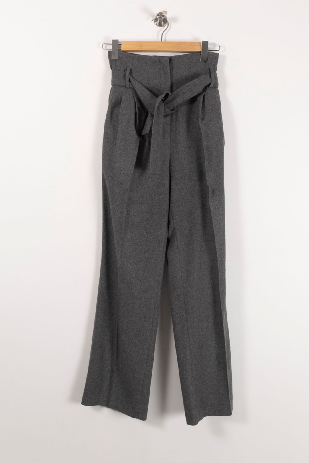 Pantalon Large Gris - Taille XS/34 de la marque ba&sh | PARAD90277 - Vendu par Paradigme - Image 2